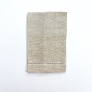 Natural Linen Guest Towel