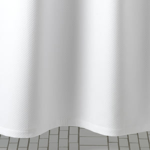 Diamond Pique Shower Curtain by Matouk