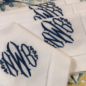 Signature Orleans Monogrammed Linen napkins