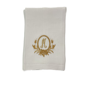 Autumn Monogrammed Napkins-Placemats-Cocktail Napkins