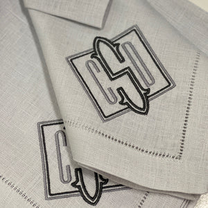 Cameron Monogrammed Napkins