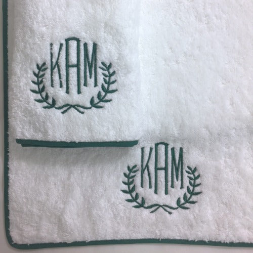Matouk monogram online towels