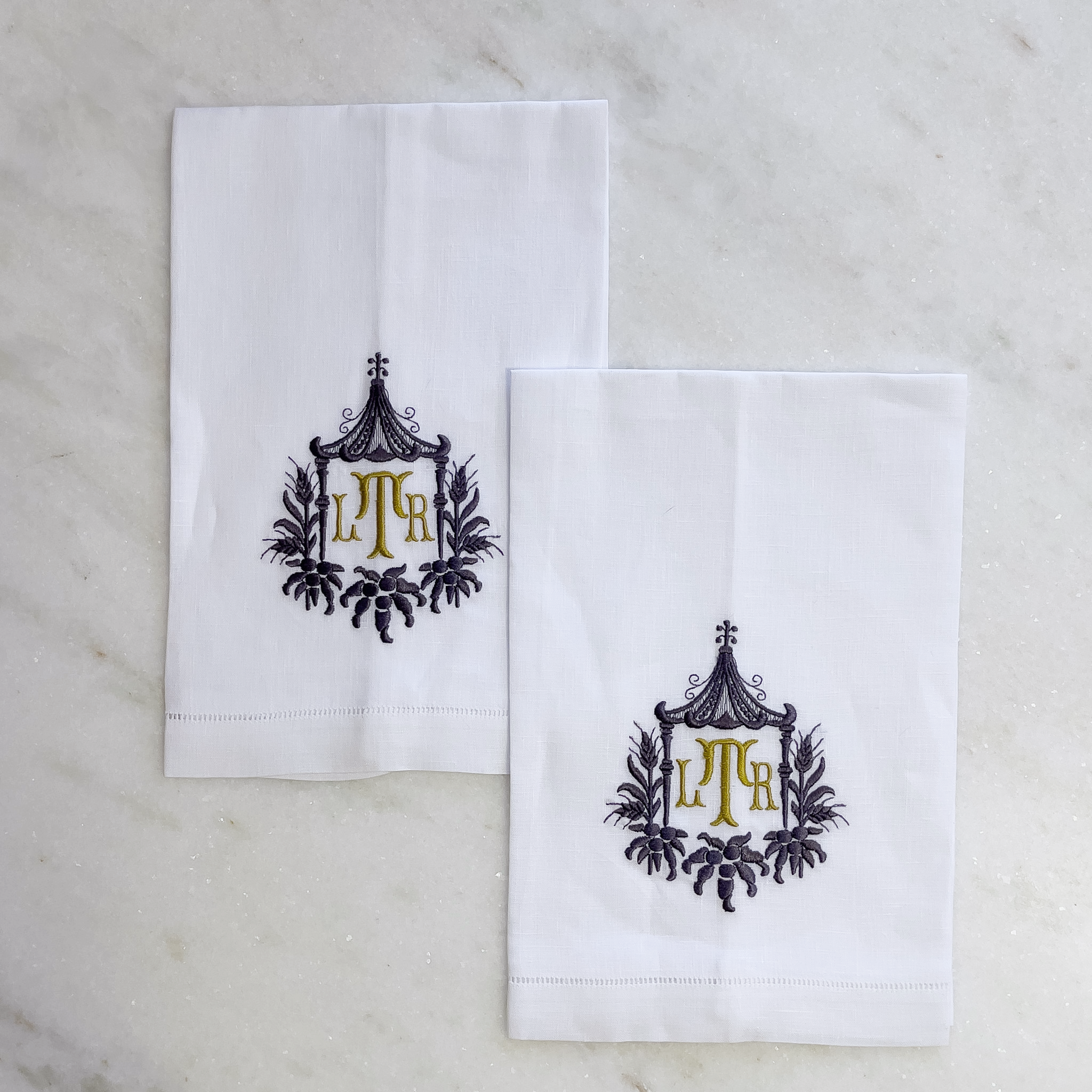 Sale-Pagoda LTR Guest Towel Pair