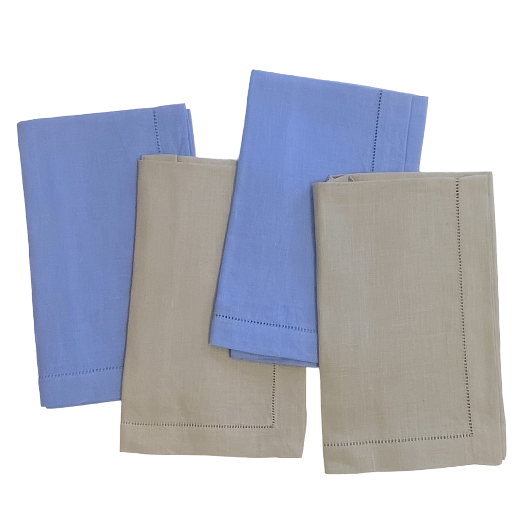 Sale-Mixed Linen Napkins Set of 4