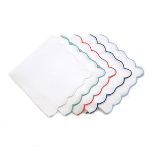 Ruffle Scallop Italian Table Linens