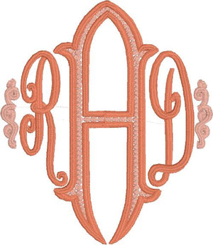 Danielle Monogrammed Linen Guest Towel