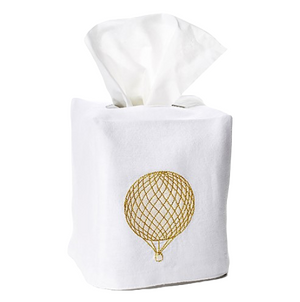 Balloon Linen Tissue Box Holder