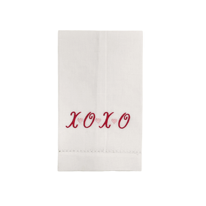 Valentines XOXO Galouchi Guest Towel