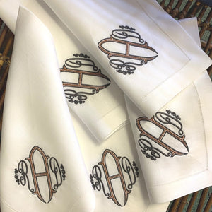 Danielle Signature Monogrammed Napkins