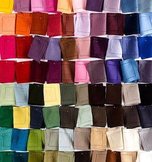 Kate Monogrammed Festival Linen Napkins-Placemats-Cocktail Napkins