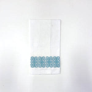 Guest Towel-Embroidered Border