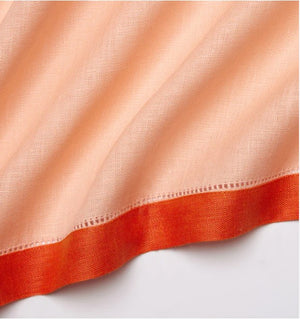 Sferra Roma Cameo-Tangerine Napkins and Placemats