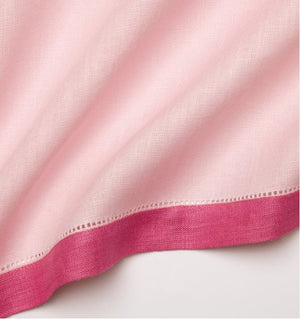 Sferra Roma Pink-Carnation Napkins and Placemats