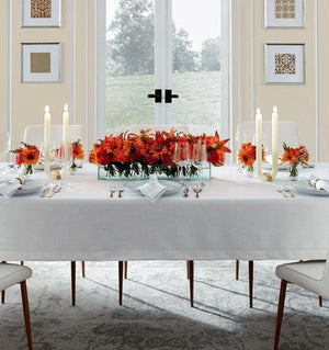 Sferra Classico Hemstitched Italian Linen-Napkins-Placemats-Cocktail Napkins